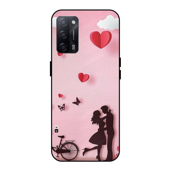 True Love Metal Back Case for Oppo A53s 5G