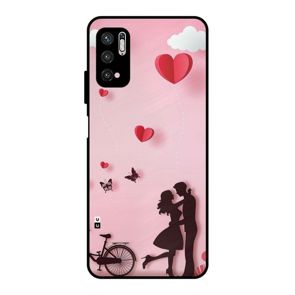 True Love Metal Back Case for Poco M3 Pro 5G