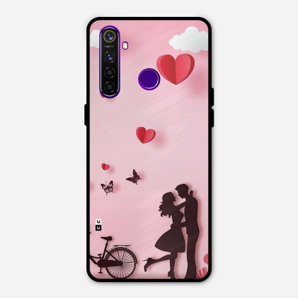 True Love Metal Back Case for Realme 5 Pro