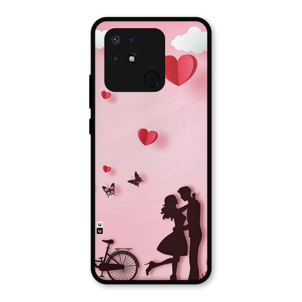 True Love Metal Back Case for Redmi 10 Power