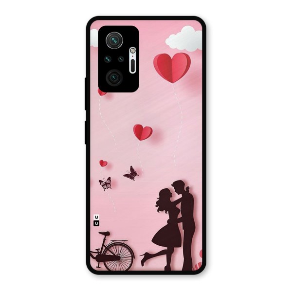 True Love Metal Back Case for Redmi Note 10 Pro
