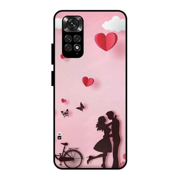 True Love Metal Back Case for Redmi Note 11 Pro