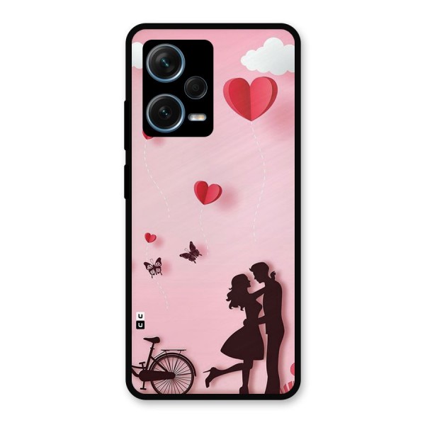 True Love Metal Back Case for Redmi Note 12 Pro Plus 5G
