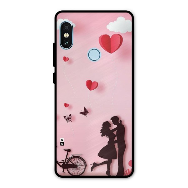 True Love Metal Back Case for Redmi Note 5 Pro