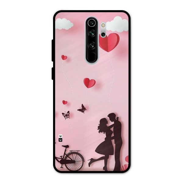 True Love Metal Back Case for Redmi Note 8 Pro