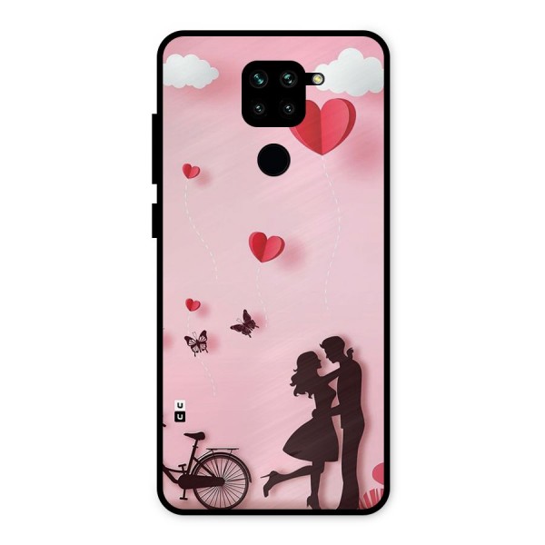 True Love Metal Back Case for Redmi Note 9