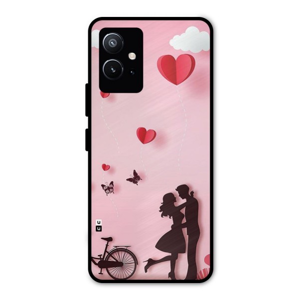 True Love Metal Back Case for Vivo T1 5G