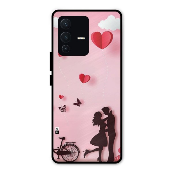 True Love Metal Back Case for Vivo V23 Pro
