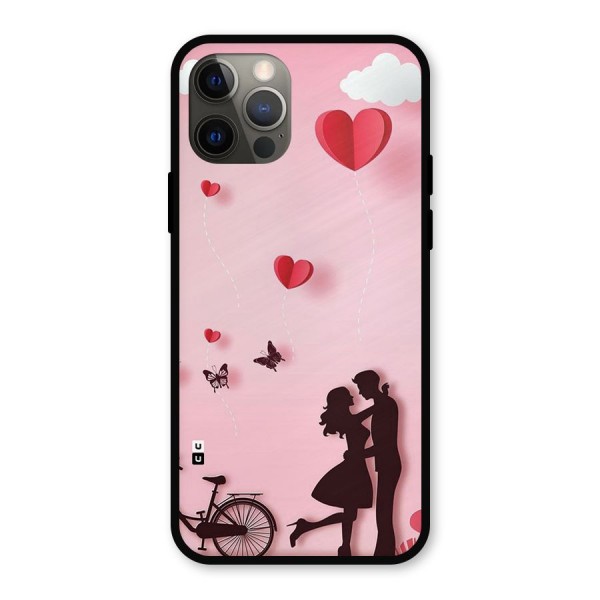 True Love Metal Back Case for iPhone 12 Pro
