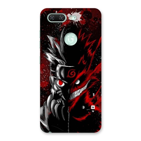 Two Face Naruto Back Case for Gionee S10