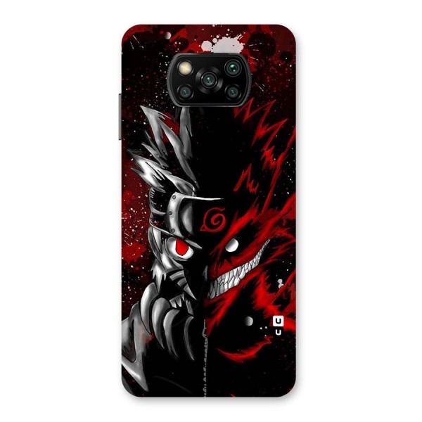 Two Face Naruto Back Case for Poco X3