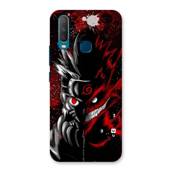 Two Face Naruto Back Case for Vivo Y12