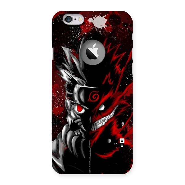 Two Face Naruto Back Case for iPhone 6 Logo Cut