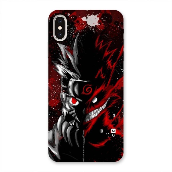 Two Face Naruto Back Case for iPhone XS Max