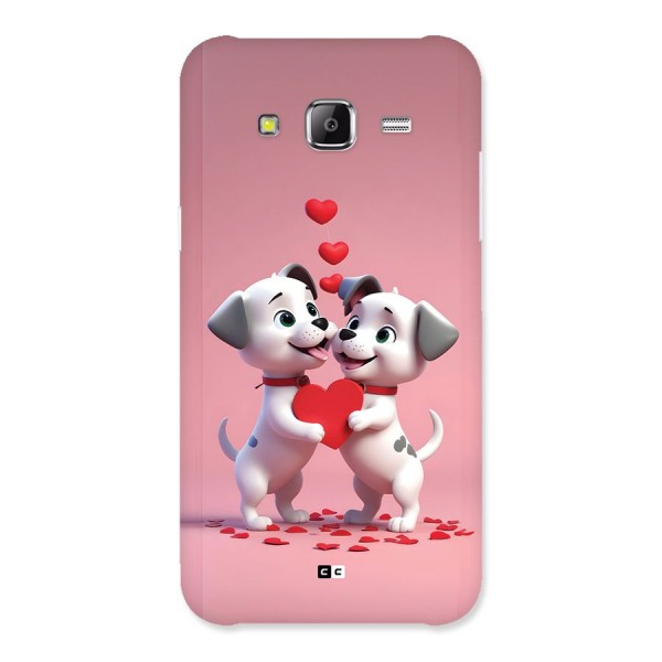 Two Puppies Together Back Case for Galaxy J5