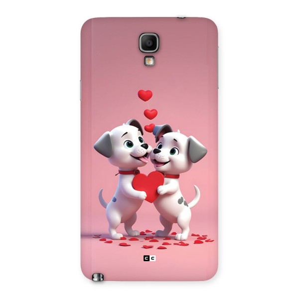 Two Puppies Together Back Case for Galaxy Note 3 Neo