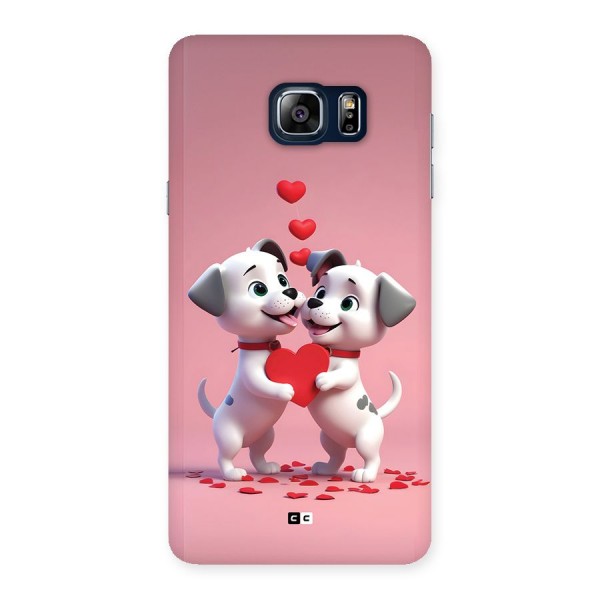 Two Puppies Together Back Case for Galaxy Note 5