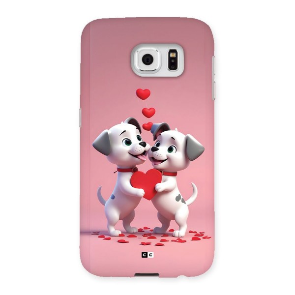 Two Puppies Together Back Case for Galaxy S6