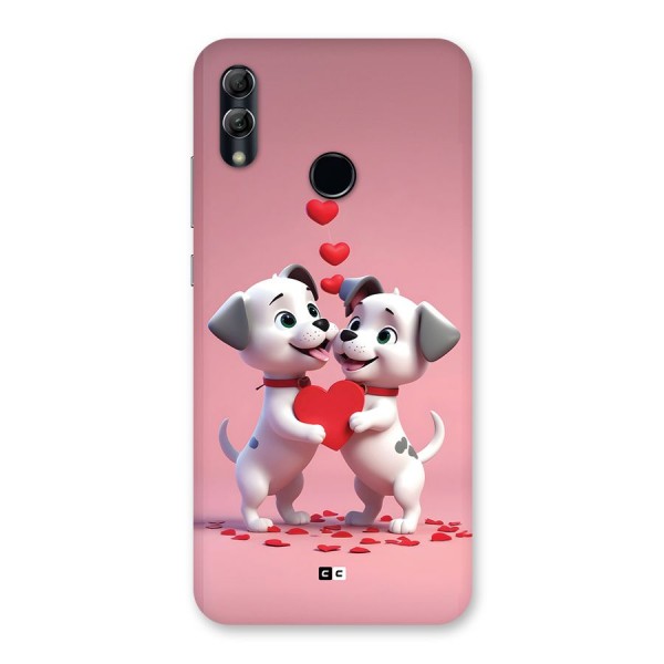 Two Puppies Together Back Case for Honor 10 Lite
