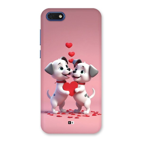 Two Puppies Together Back Case for Honor 7s