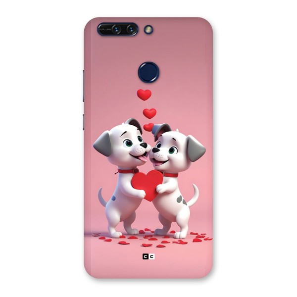 Two Puppies Together Back Case for Honor 8 Pro