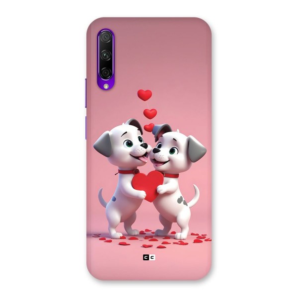 Two Puppies Together Back Case for Honor 9X Pro