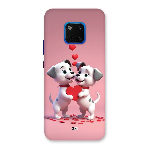 Two Puppies Together Back Case for Huawei Mate 20 Pro