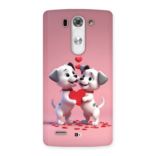 Two Puppies Together Back Case for LG G3 Mini
