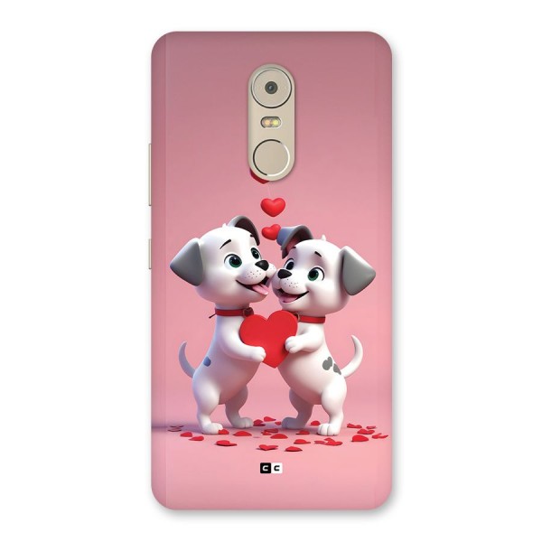 Two Puppies Together Back Case for Lenovo K6 Note