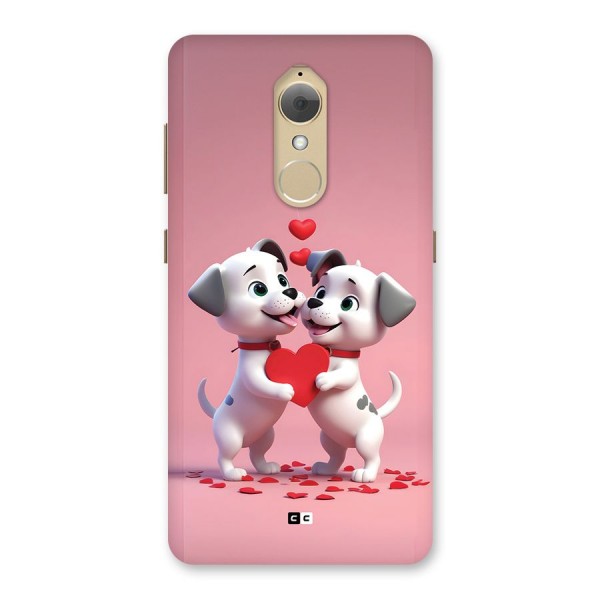 Two Puppies Together Back Case for Lenovo K8