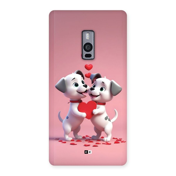 Two Puppies Together Back Case for OnePlus 2