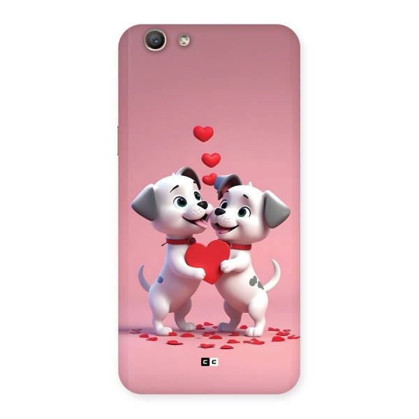 Two Puppies Together Back Case for Oppo A59