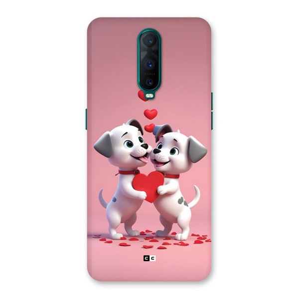 Two Puppies Together Back Case for Oppo R17 Pro