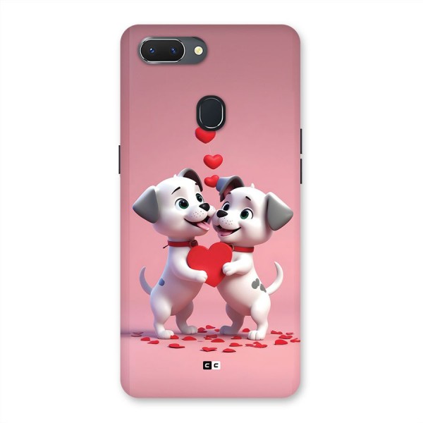 Two Puppies Together Back Case for Realme 2