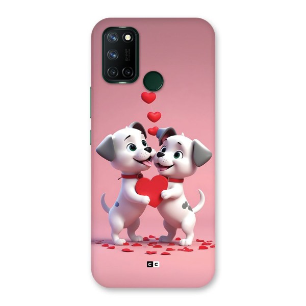 Two Puppies Together Back Case for Realme C17