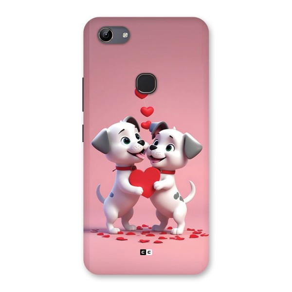 Two Puppies Together Back Case for Vivo Y81