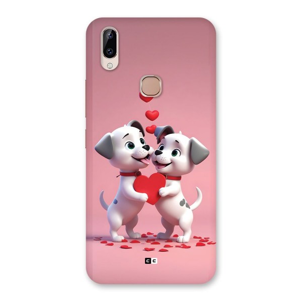Two Puppies Together Back Case for Vivo Y83 Pro