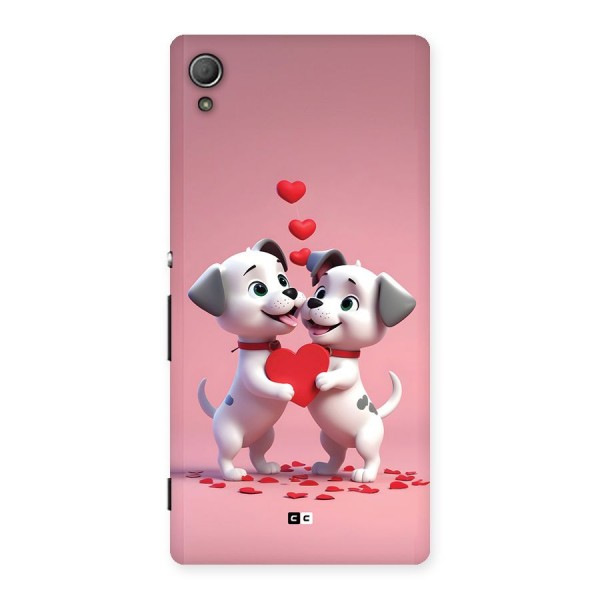 Two Puppies Together Back Case for Xperia Z4