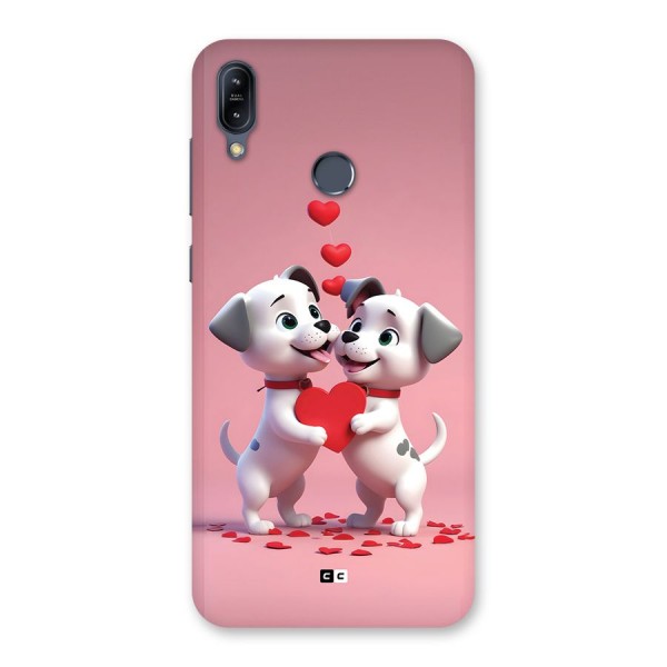 Two Puppies Together Back Case for Zenfone Max M2