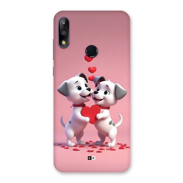 Two Puppies Together Back Case for Zenfone Max Pro M2