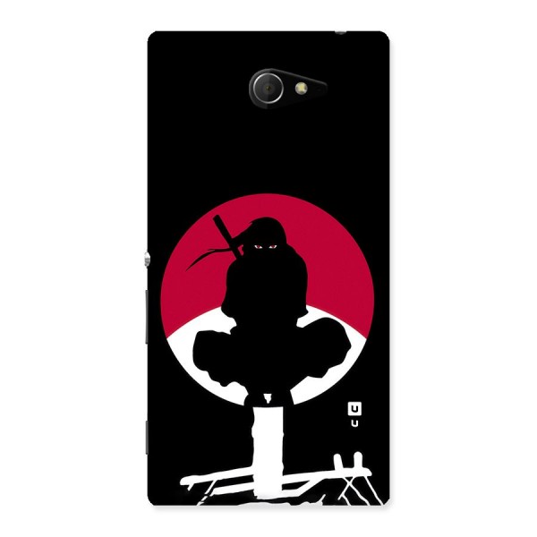 Uchiha Itachi Minimalist Back Case for Sony Xperia M2