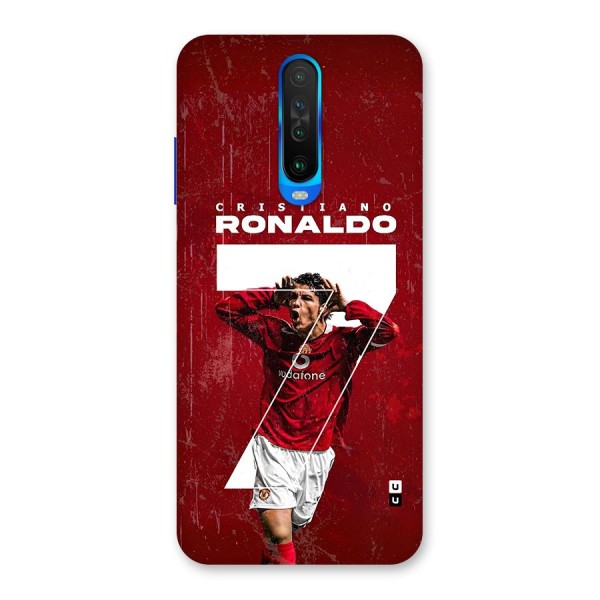 Ultimate Legend 7 Back Case for Poco X2