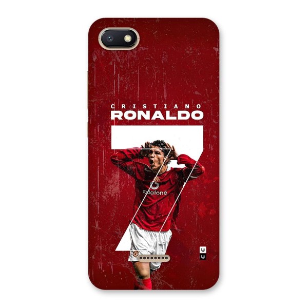 Ultimate Legend 7 Back Case for Redmi 6A