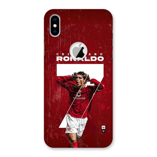 Ultimate Legend 7 Back Case for iPhone X Logo Cut