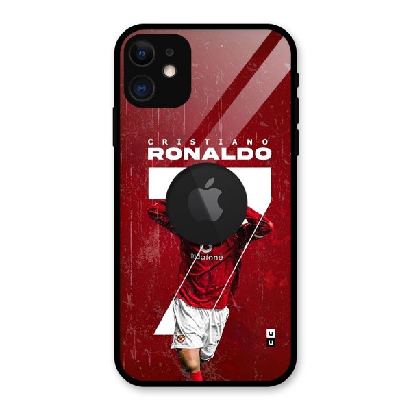 Ultimate Legend 7 Glass Back Case for iPhone 11 Logo Cut