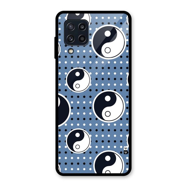 Ultimate Yin Yang Glass Back Case for Galaxy M32