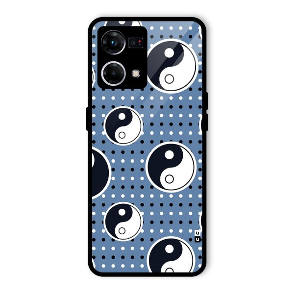 Ultimate Yin Yang Glass Back Case for Oppo F21s Pro 4G