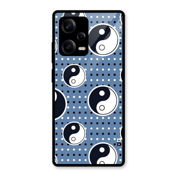 Ultimate Yin Yang Glass Back Case for Redmi Note 12 Pro