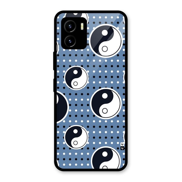 Ultimate Yin Yang Glass Back Case for Vivo Y15s