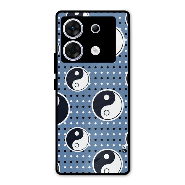 Ultimate Yin Yang Metal Back Case for Infinix Zero 30 5G